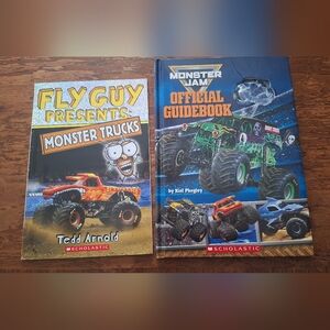 Scholastic Monster Truck Adventures 2 Books.